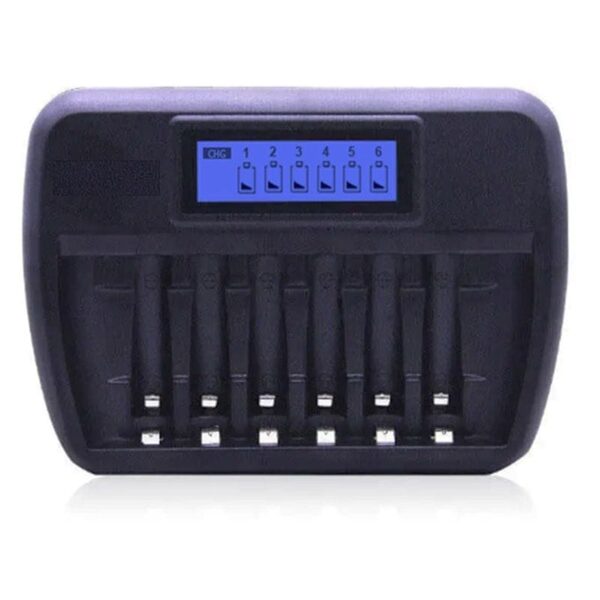 battery charger fast intelligent 6 slot 1