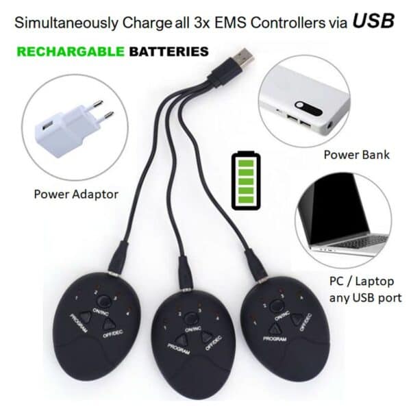 ems rechargeable via usb abs muscle stimulator 1
