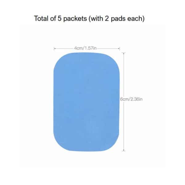 ems spare gel pads sizes 1