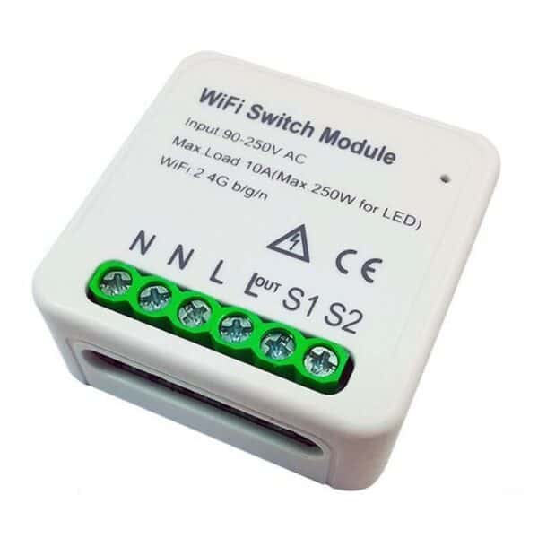 tuya smart wifi switch module override 2 gang