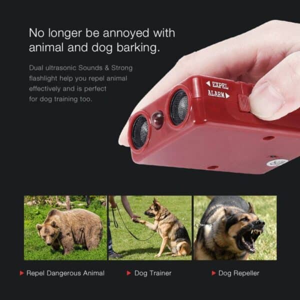 ultrasonic dog no bark control anti bark handheld